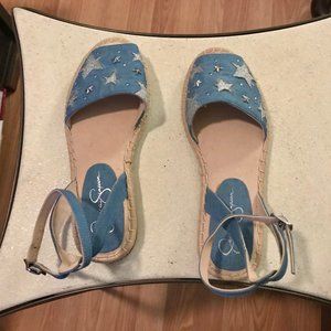 Jessica Simpson Dasha Denim Espadrille Sandal